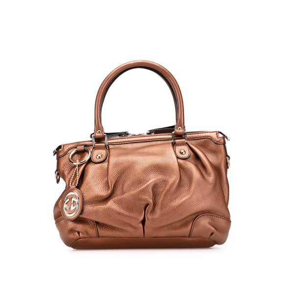 Pre-Loved Gucci Calfskin Sukey Satchel - Picture 1 of 12